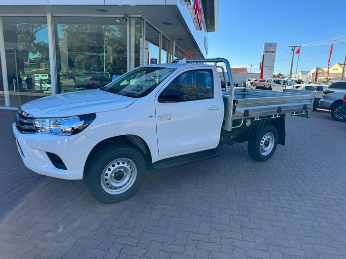 2024 Toyota Hilux SR GUN126R 4X4 Dual Range Glacier White