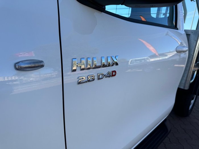 2024 Toyota Hilux SR GUN126R 4X4 Dual Range Glacier White