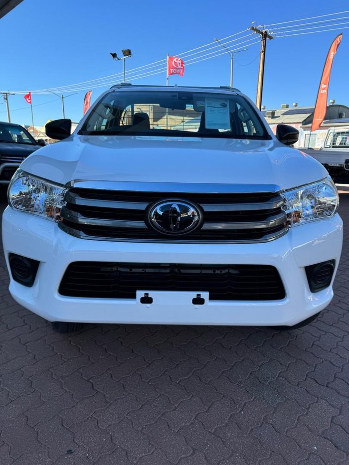 2024 Toyota Hilux SR GUN126R 4X4 Dual Range Glacier White
