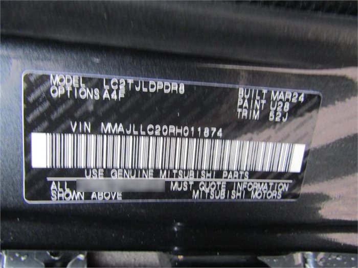 2024 Mitsubishi Triton GLX+
