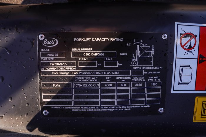 2024 Baoli Kbg35 Orange