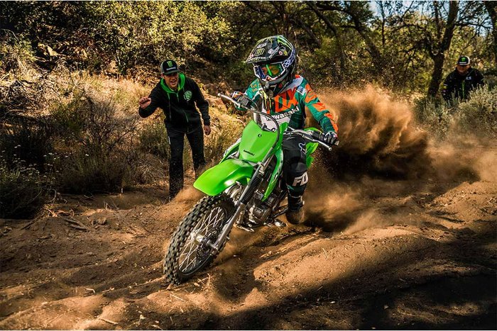2025 Kawasaki KLX140R KLX Green