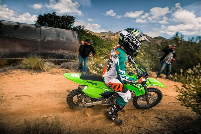 2025 Kawasaki KLX140R KLX Green