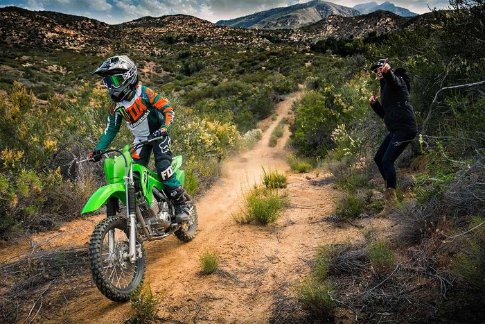 2025 Kawasaki KLX140R KLX Green