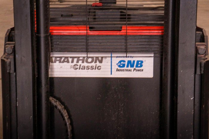 2012 Toyota Staxio Swe120s Power Stacker Orange