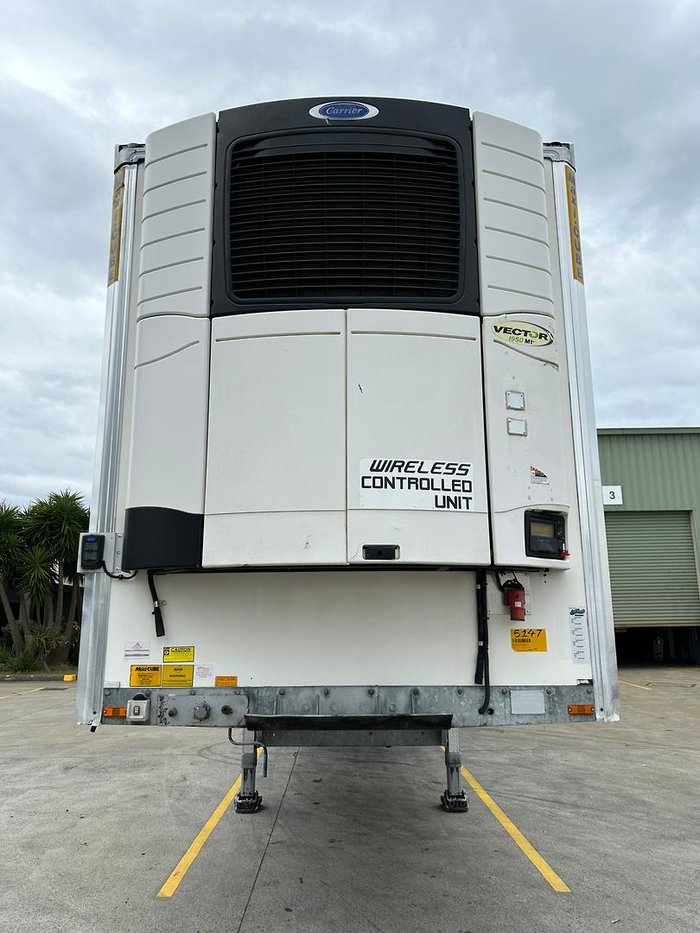 2007 Maxitrans St3 Od 24 Pallet -18 High Cube Reefer, Roller Door 4.3M 