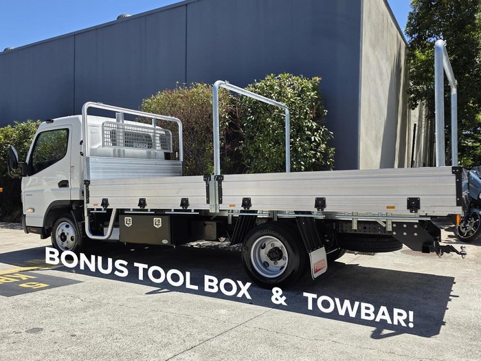 2025 Fuso Canter 515 Alloy Tray White