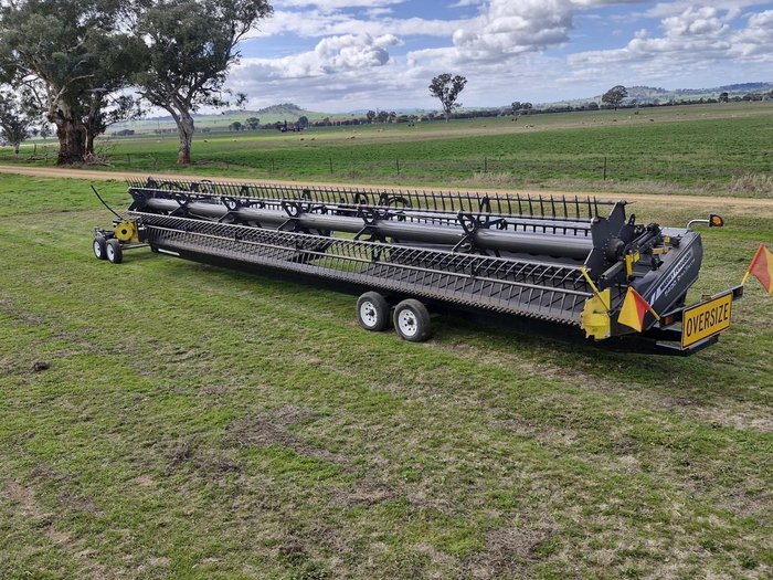 2022 Massey Ferguson 5400 Swather Front