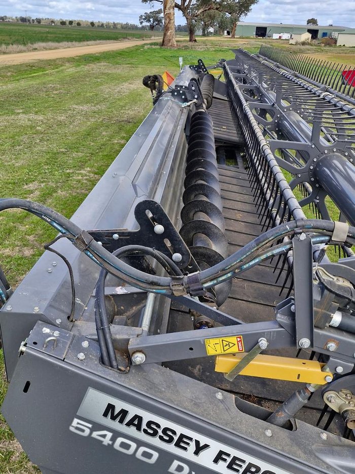 2022 Massey Ferguson 5400 Swather Front