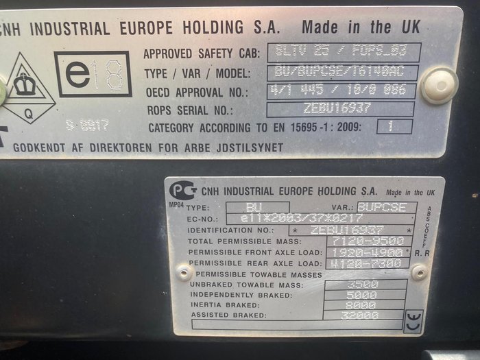 2016 New Holland T6.140