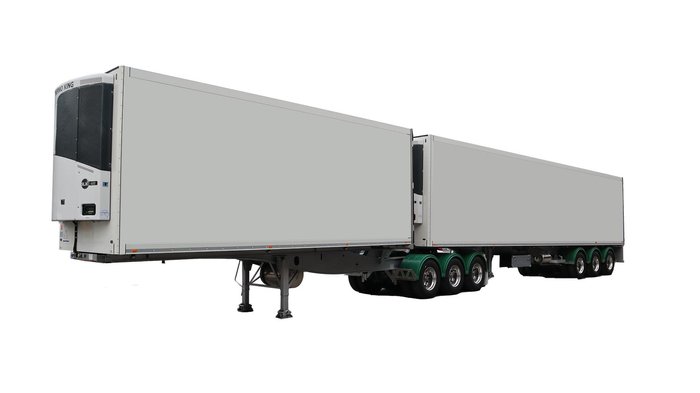 2025 Krueger B Double Freezer Van (Double Loader) White