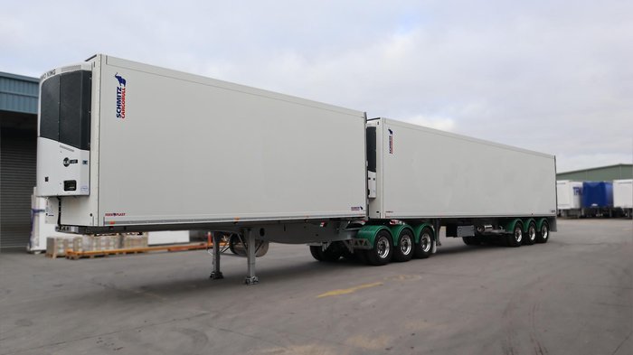 2025 Krueger B Double Freezer Van (Double Loader) White