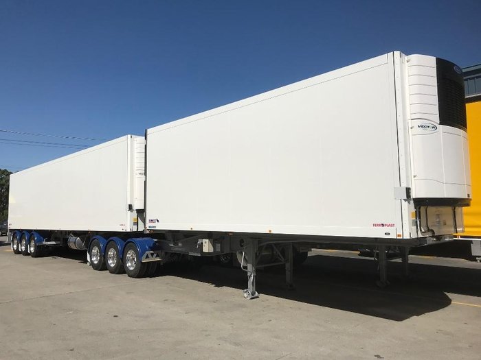 2025 Krueger B Double Freezer Van (Double Loader) White