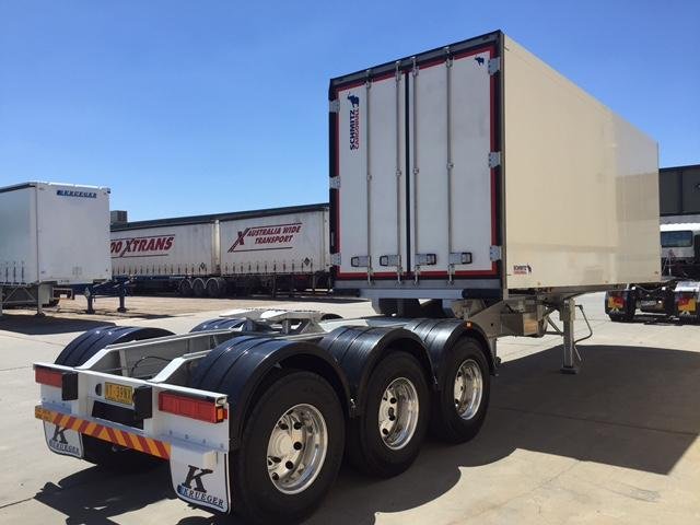 2025 Krueger B Double Freezer Van (Double Loader) White