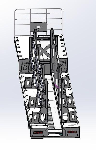 0 Stonestar Drop Deck Concrete Panel Trailer