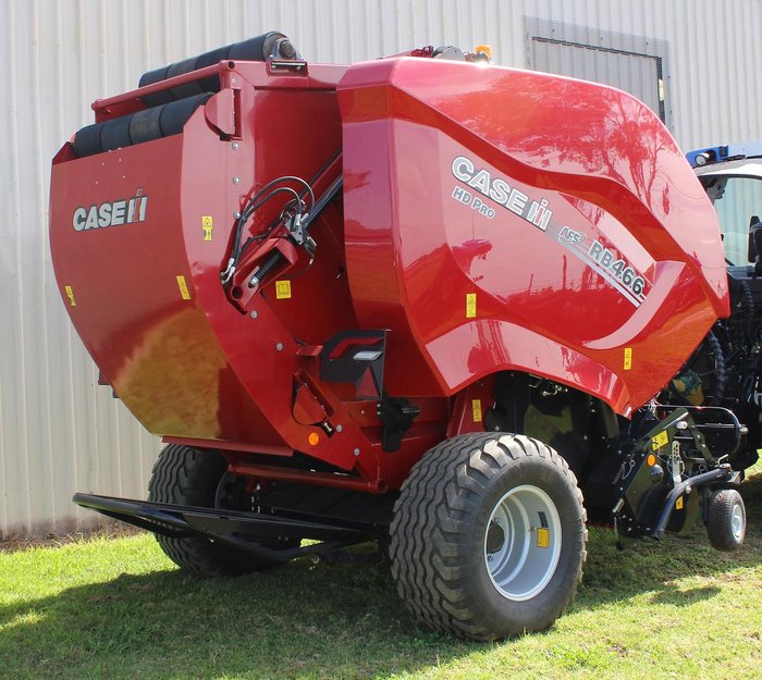 0 CASE IH Rb466 Hd Pro Round Baler Red