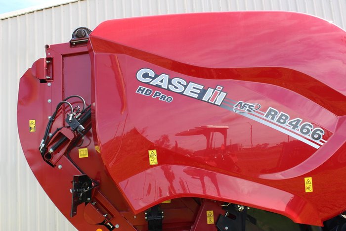0 CASE IH Rb466 Hd Pro Round Baler Red