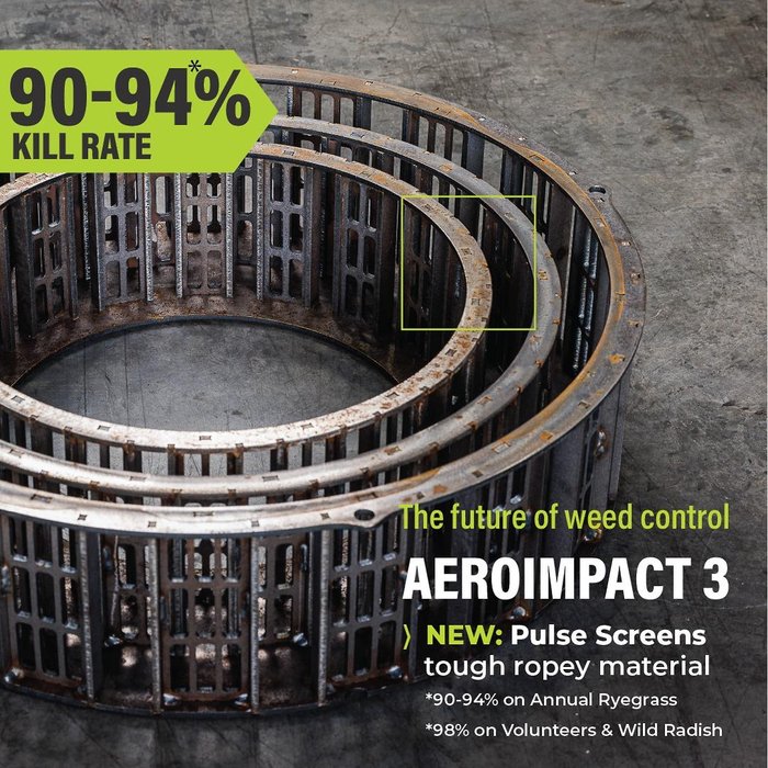 Seed Terminator Multi-Stage Hammer Mill To Suit Case Ih Combine