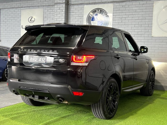 2017 Land Rover Range Rover Sport SDV6 SE L494 MY17 4X4 Dual Range Santorini Black