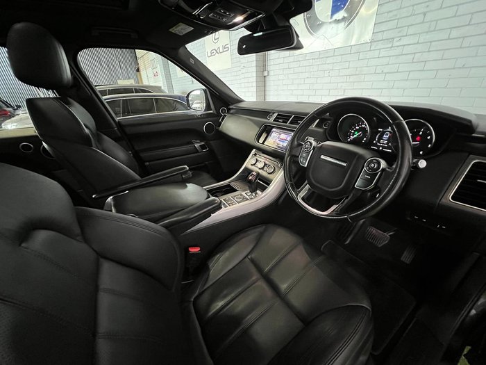 2017 Land Rover Range Rover Sport SDV6 SE L494 MY17 4X4 Dual Range Santorini Black