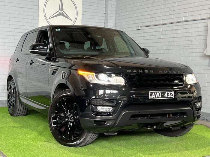 2017 Land Rover Range Rover Sport SDV6 SE L494 MY17 4X4 Dual Range Santorini Black