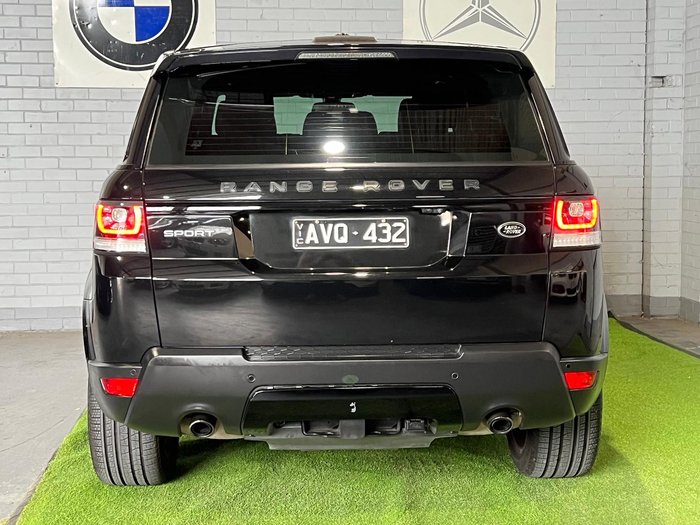 2017 Land Rover Range Rover Sport SDV6 SE L494 MY17 4X4 Dual Range Santorini Black