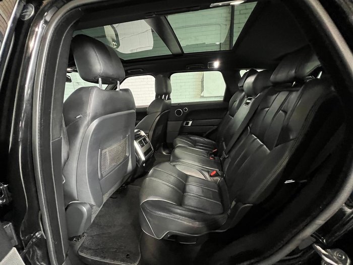 2017 Land Rover Range Rover Sport SDV6 SE L494 MY17 4X4 Dual Range Santorini Black