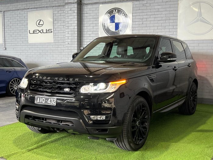 2017 Land Rover Range Rover Sport SDV6 SE L494 MY17 4X4 Dual Range Santorini Black