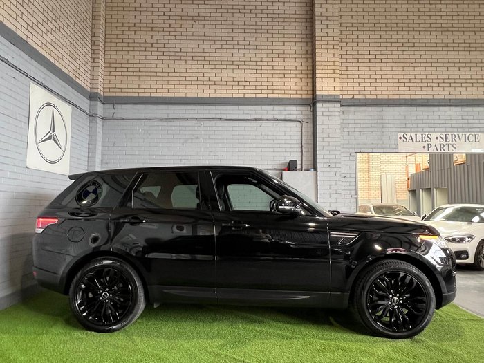 2017 Land Rover Range Rover Sport SDV6 SE L494 MY17 4X4 Dual Range Santorini Black