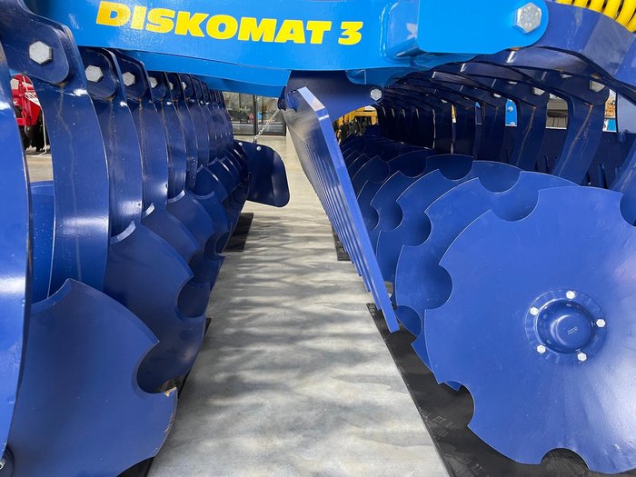 0 Farmet Diskomat 3N Heavy Duty Linkage Speed Disc BLUE