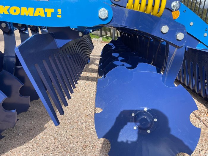 0 Farmet Diskomat 3N Heavy Duty Linkage Speed Disc BLUE