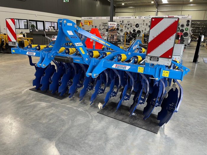 0 Farmet Diskomat 3N Heavy Duty Linkage Speed Disc BLUE