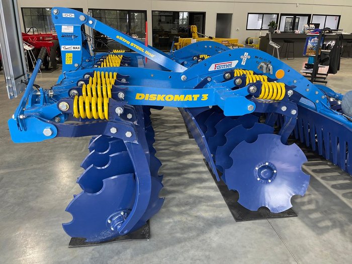 0 Farmet Diskomat 3N Heavy Duty Linkage Speed Disc BLUE