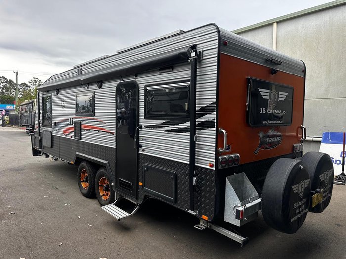 2018 JB Caravans Dirtroad Xtreme 23'6 Rear Club Lounge Off Road Caravan