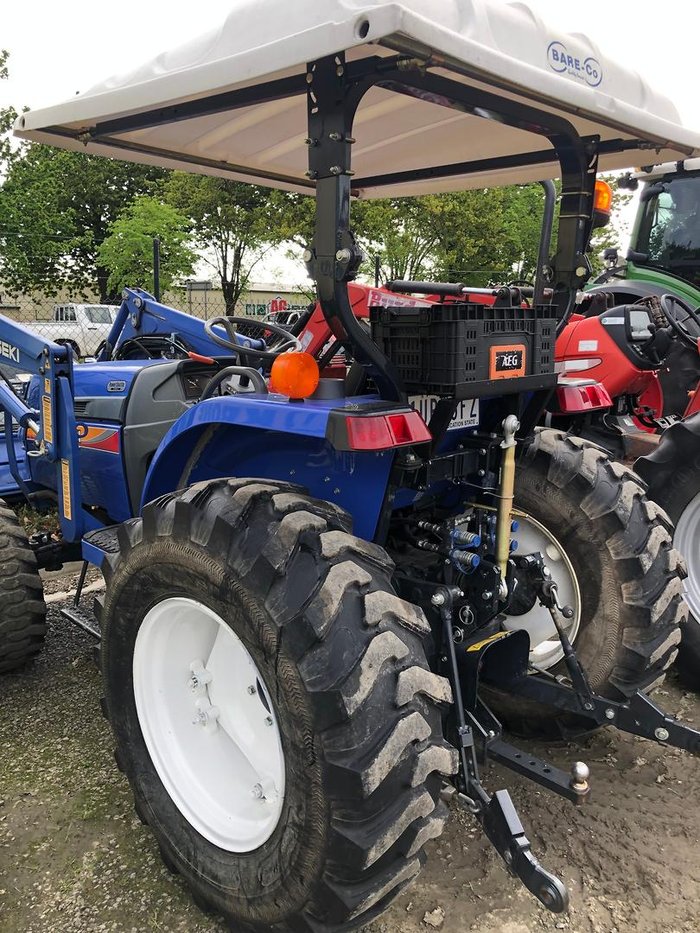 0 Iseki Tg5570 Rops 60Hp Ind Wheels Fel & 4In1 Bkt 389 Hours Blue