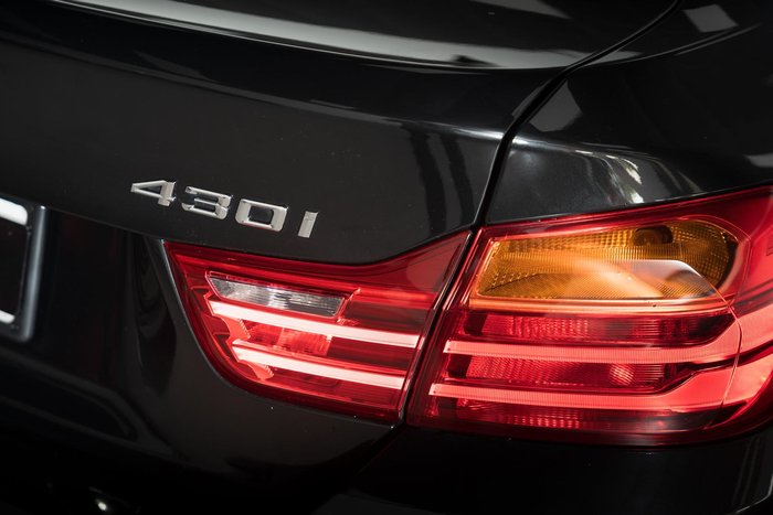 2017 BMW 4 Series 430i M Sport F36 Black Sapphire