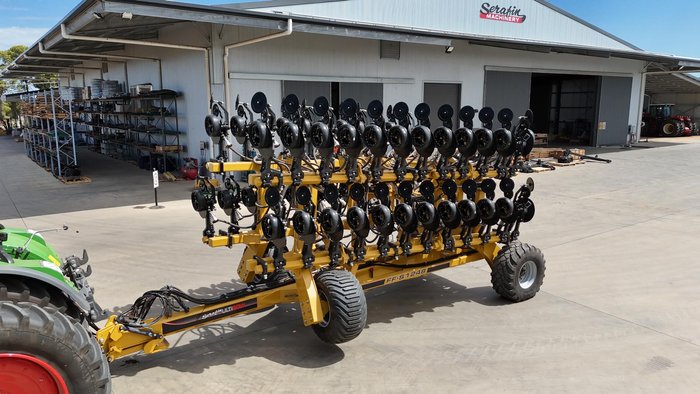 0 SERAFIN ULTISOW FORWARD FOLD S1248 SINGLE DISC SEEDER YELLOW