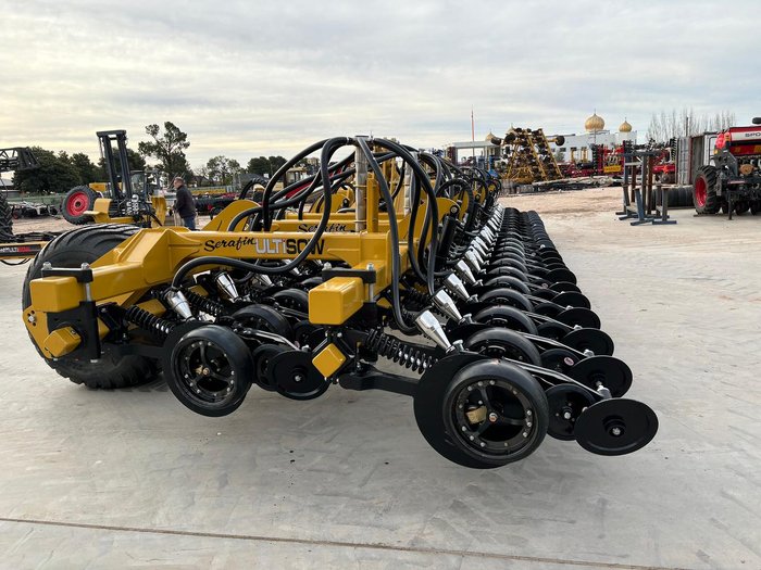 0 SERAFIN ULTISOW FORWARD FOLD S1248 SINGLE DISC SEEDER YELLOW