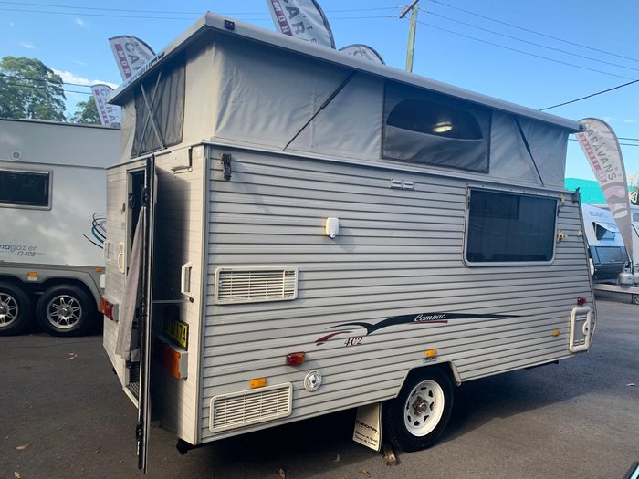 2009 Coromal Compac Single Bed Poptop Caravan