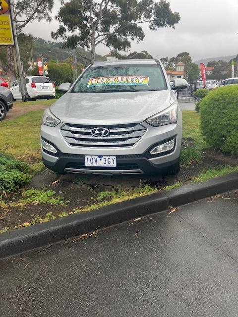 2015 Hyundai Santa Fe Active DM3 Series II MY16 4X4 On Demand Titanium Silver