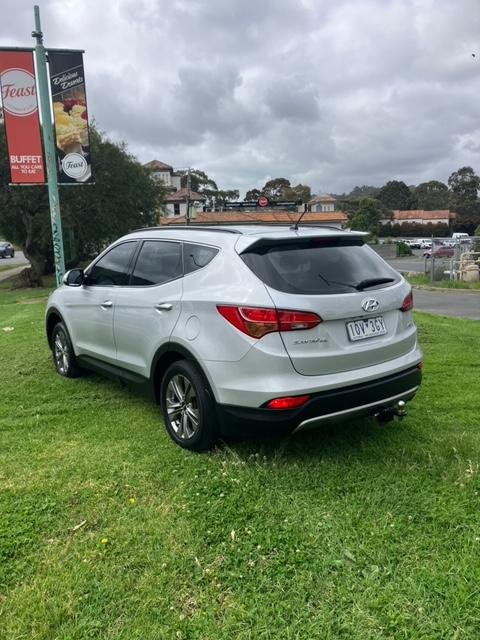 2015 Hyundai Santa Fe Active DM3 Series II MY16 4X4 On Demand Titanium Silver