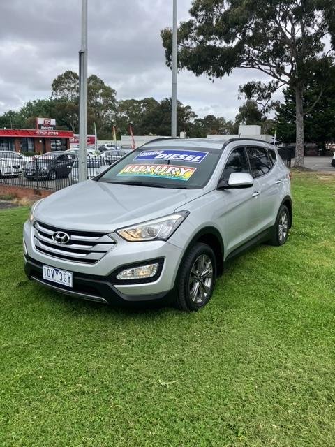 2015 Hyundai Santa Fe Active DM3 Series II MY16 4X4 On Demand Titanium Silver