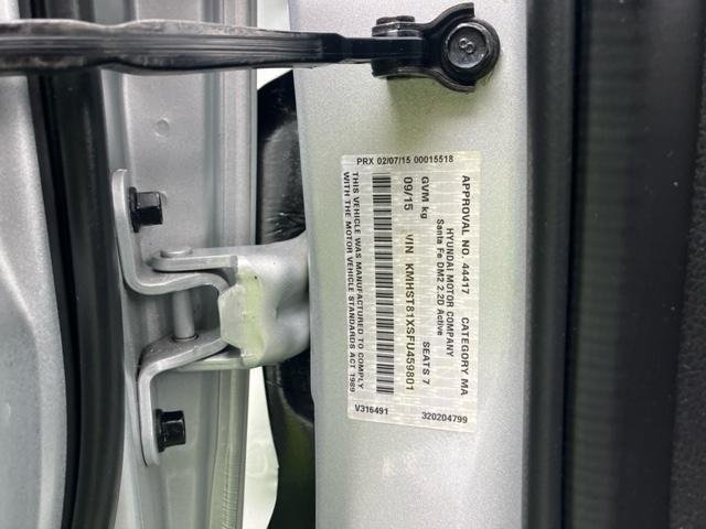 2015 Hyundai Santa Fe Active DM3 Series II MY16 4X4 On Demand Titanium Silver