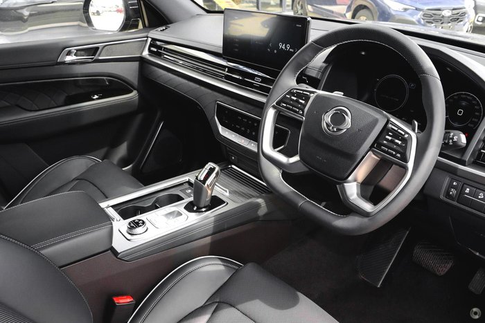 2023 SsangYong Rexton Ultimate Y461 MY24 4X4 Dual Range Space Black