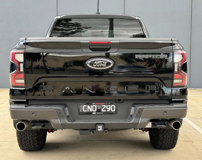 2023 Ford Ranger Raptor MY23.50 4X4 Dual Range Shadow Black