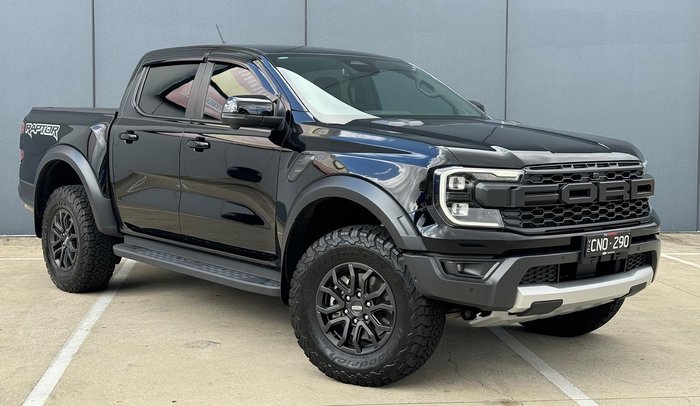 2023 Ford Ranger Raptor MY23.50 4X4 Dual Range Shadow Black