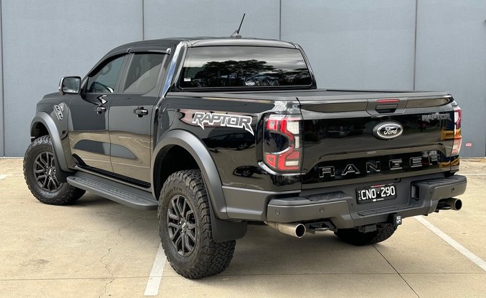 2023 Ford Ranger Raptor MY23.50 4X4 Dual Range Shadow Black