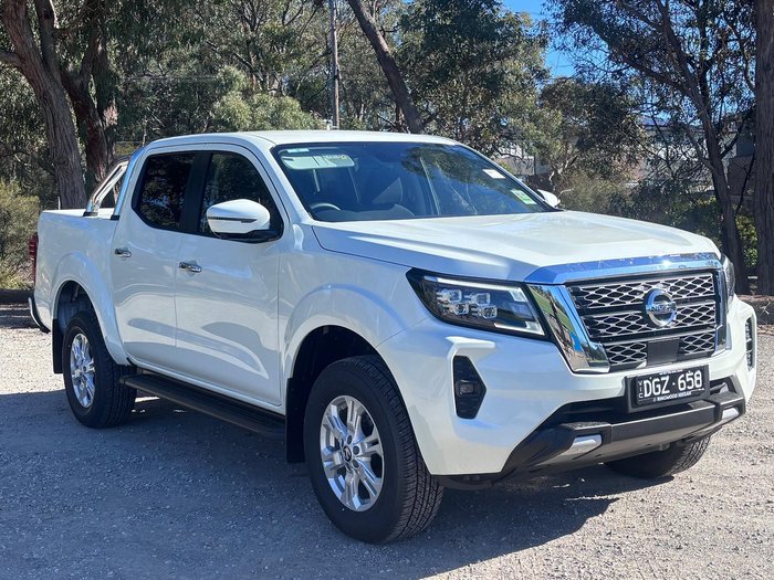 2024 Nissan Navara ST D23 MY24 4X4 Dual Range White Pearl