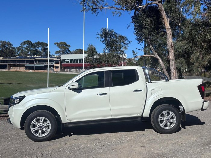 2024 Nissan Navara ST D23 MY24 4X4 Dual Range White Pearl