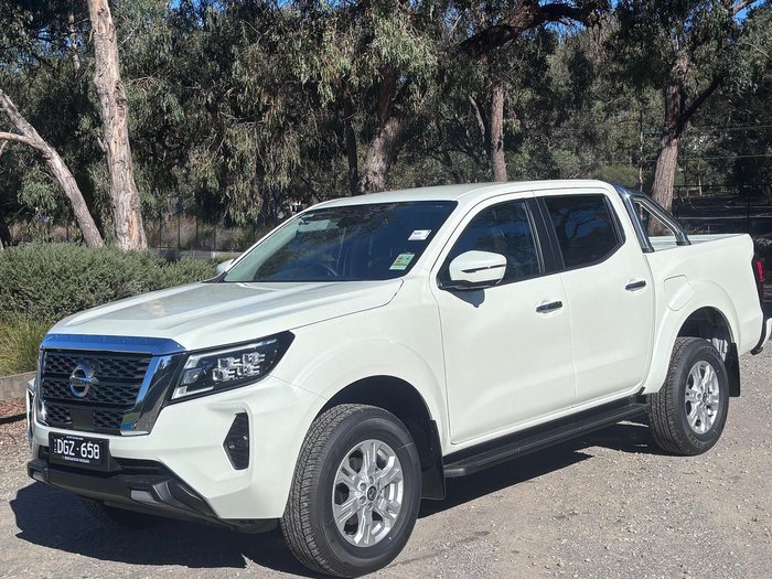 2024 Nissan Navara ST D23 MY24 4X4 Dual Range White Pearl